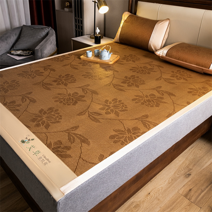 Satin Pillowcase Silk - Bamboo Cooling Mat and Pillowcase, High