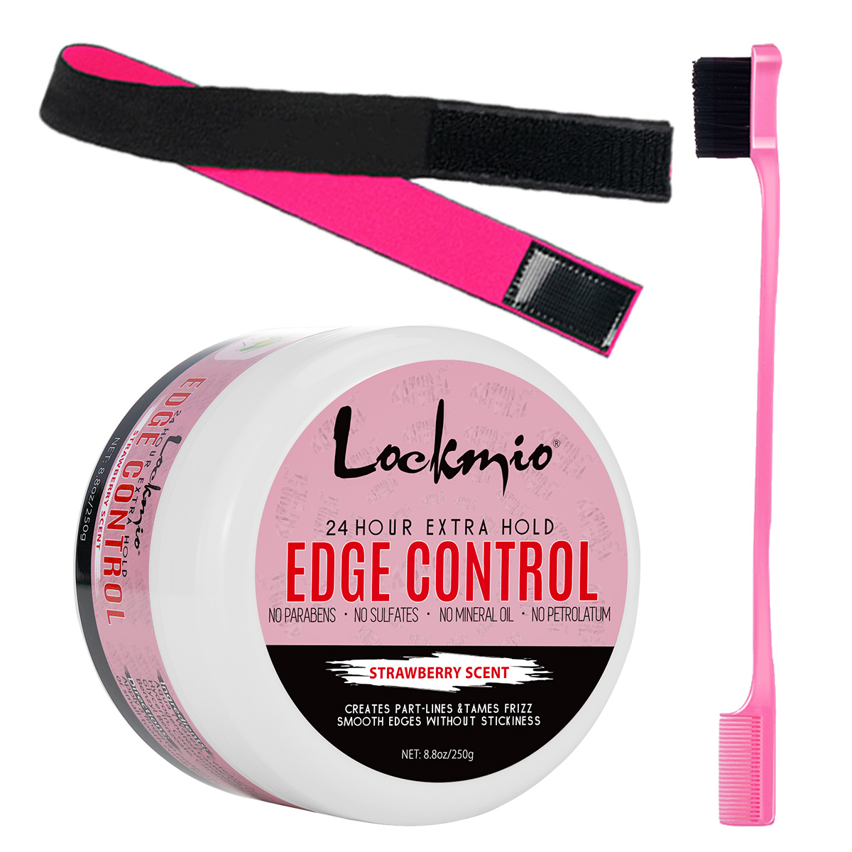 Edge Control Gel - 8.8oz Edge Control Wax for Black
