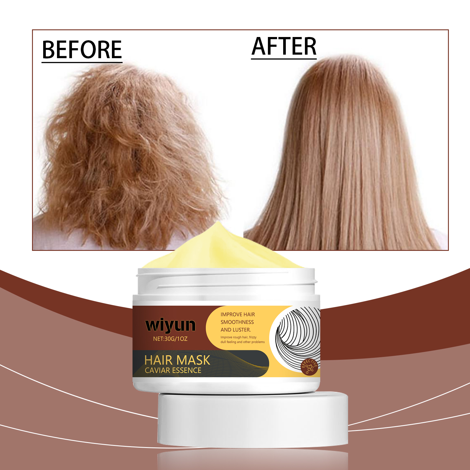 Deep Conditioner Mask - Collagen Hair Mask Deep Repair Damaged