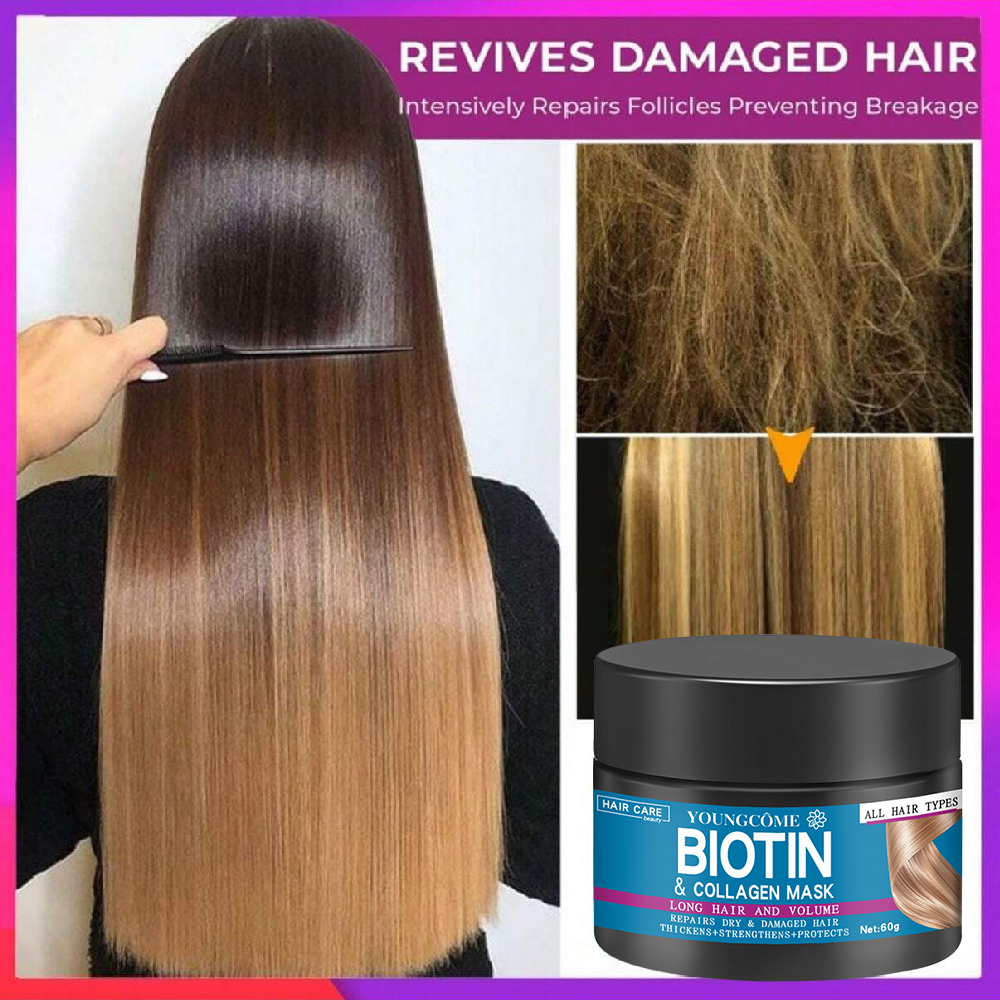 Hair Care Brand - Hair Repairs Hair Mask Biotin Collagen