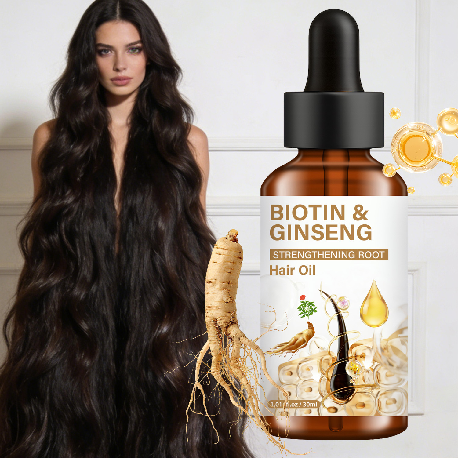 Biotin Ginseng Hair Care Essen - Hair Care Ginseng のレビューと価格