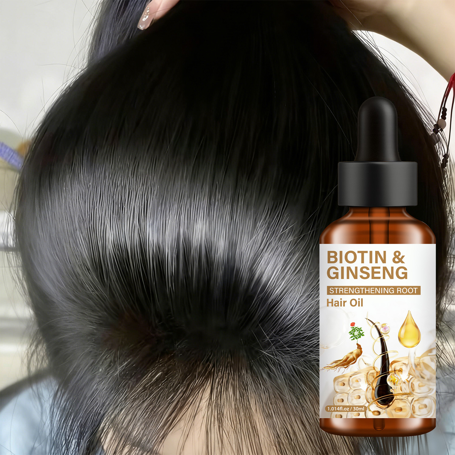 Biotin Ginseng Hair Care Essen - Hair Care Ginseng のレビューと価格