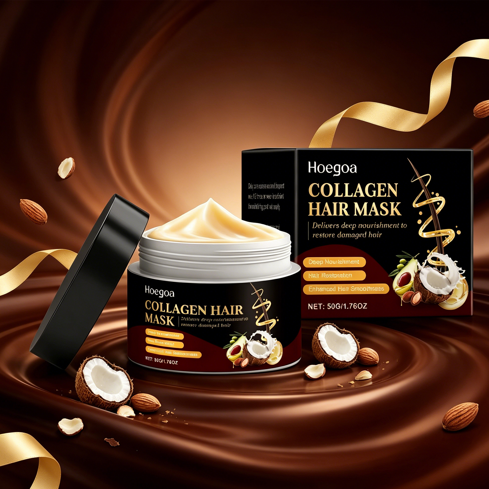 Hoegoa 50g Hair Moisturizing M - Hair Care Normal のレビューと価格