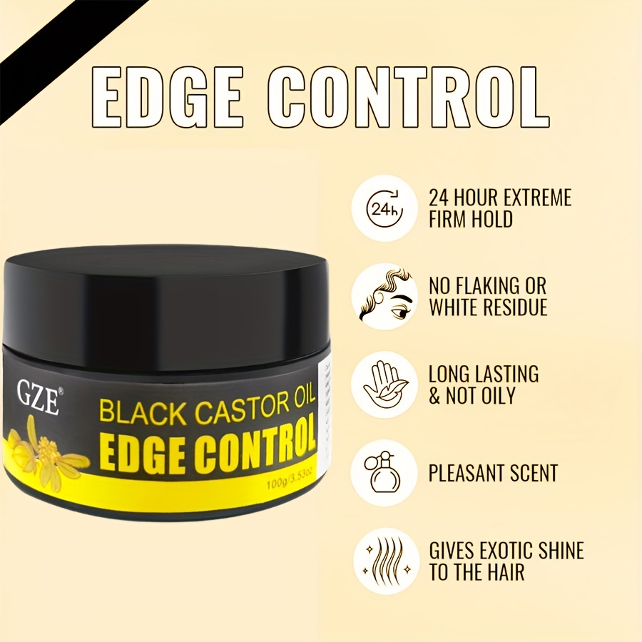 GZE African Black Castor Extra - Edge Control Gel のレビューと価格