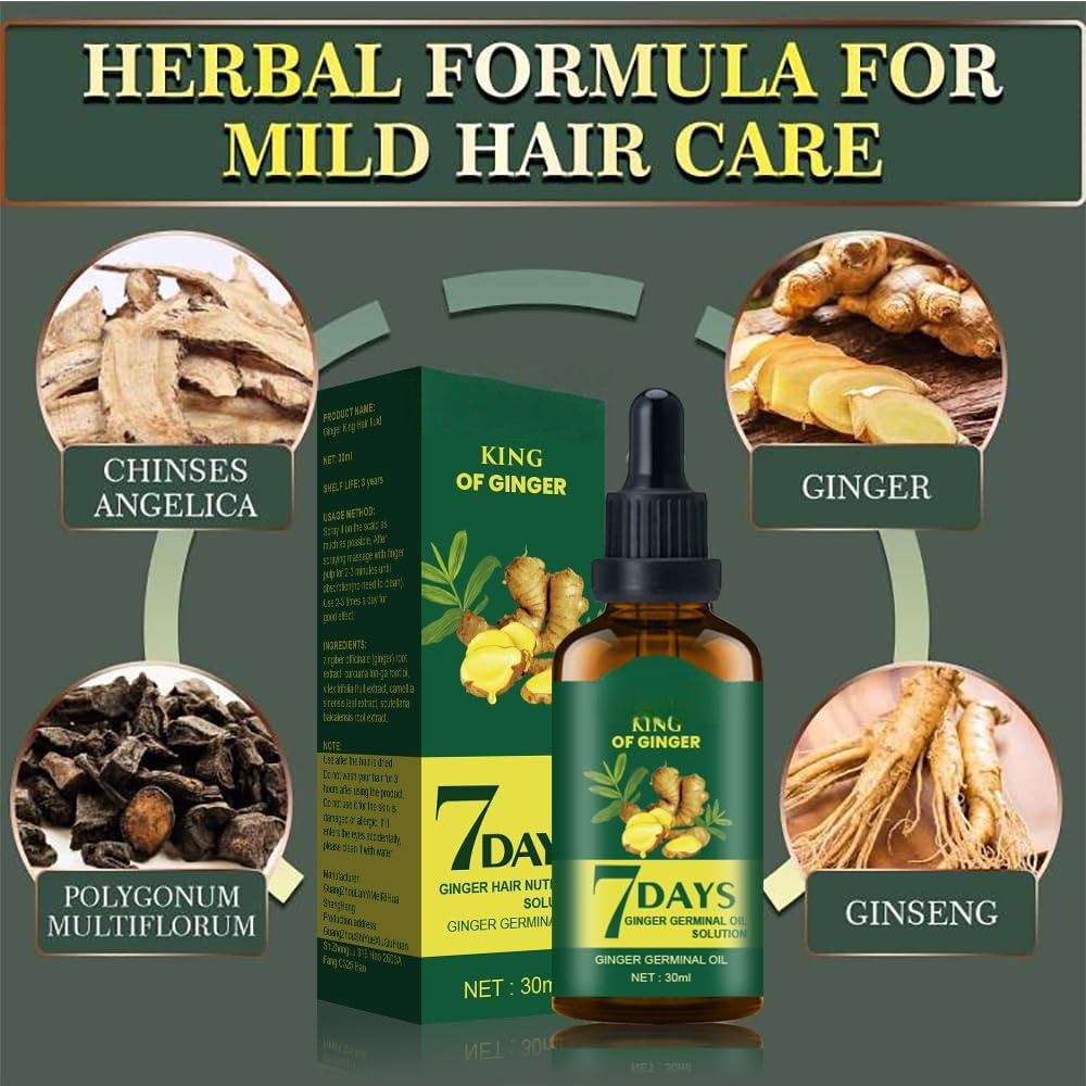 Hair Growth Oil Ginger Biotin  - Hair Care Essence Oil のレビューと価格