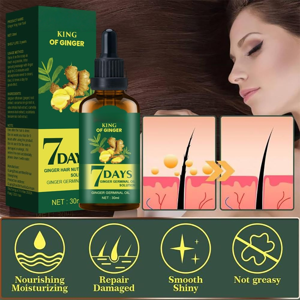 Hair Growth Oil Ginger Biotin  - Hair Care Essence Oil のレビューと価格