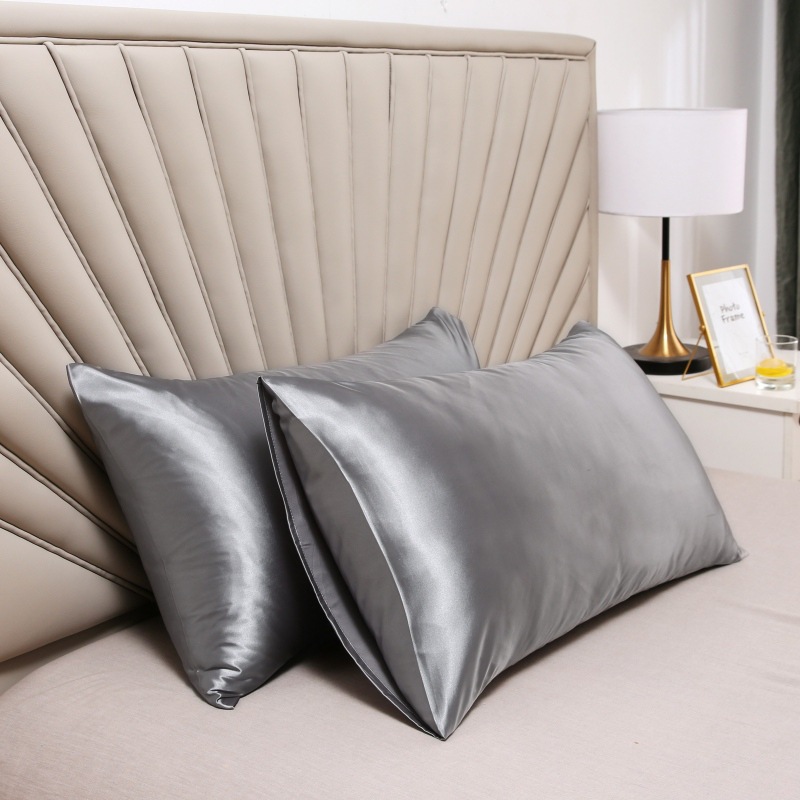 1/2pcs Satin Silk Pillowcase f - Satin Pillowcase Silk のレビューと価格