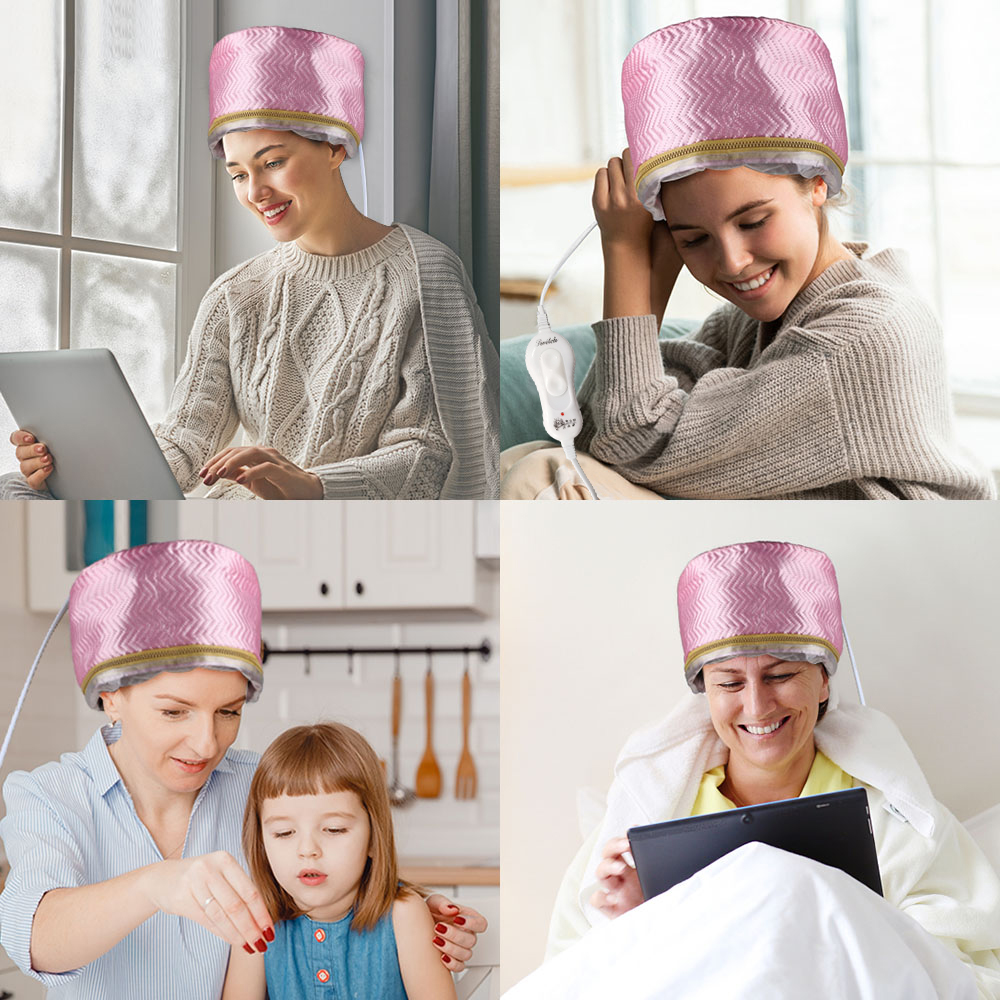 Hair Steamer Cap 220V Electric - Deep Conditioner Mask のレビューと価格