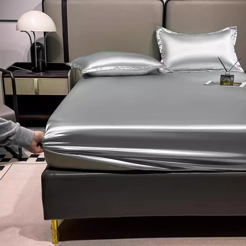 Bedroom Summer Bedsheets Satin - Satin Pillowcase Silk のレビューと価格