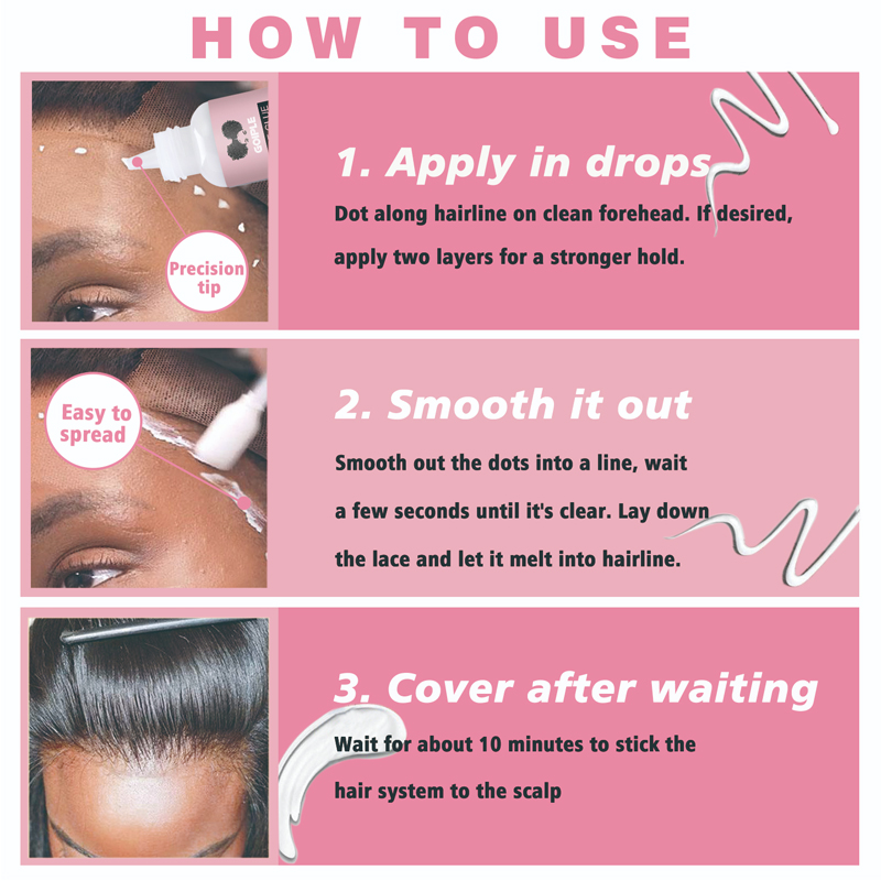 Invisible Wig Adhesive Hair La - Edge Control Gel のレビューと価格