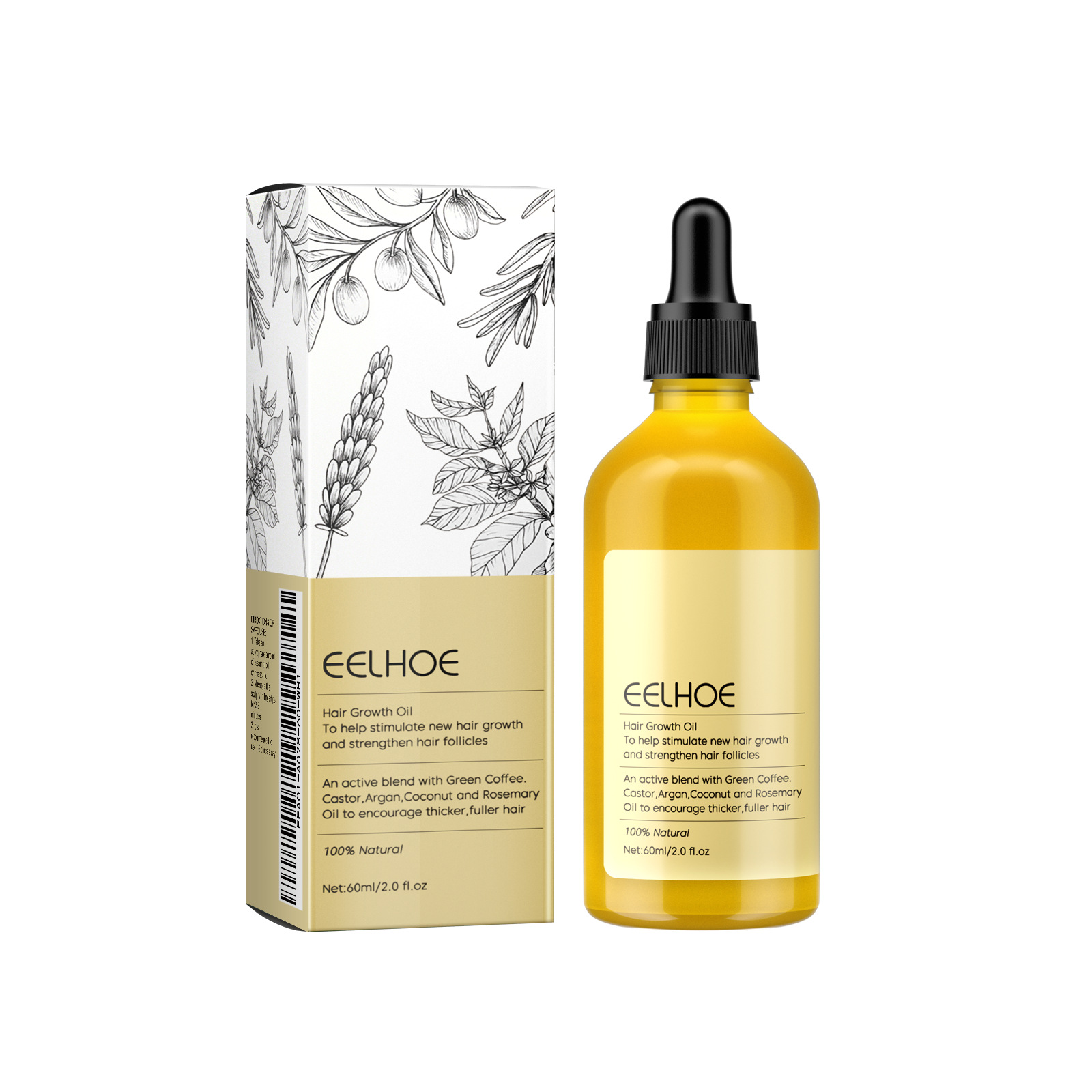 EELHOE Rosemary Oil Grows Hair - Hair Care Essence Oil のレビューと価格