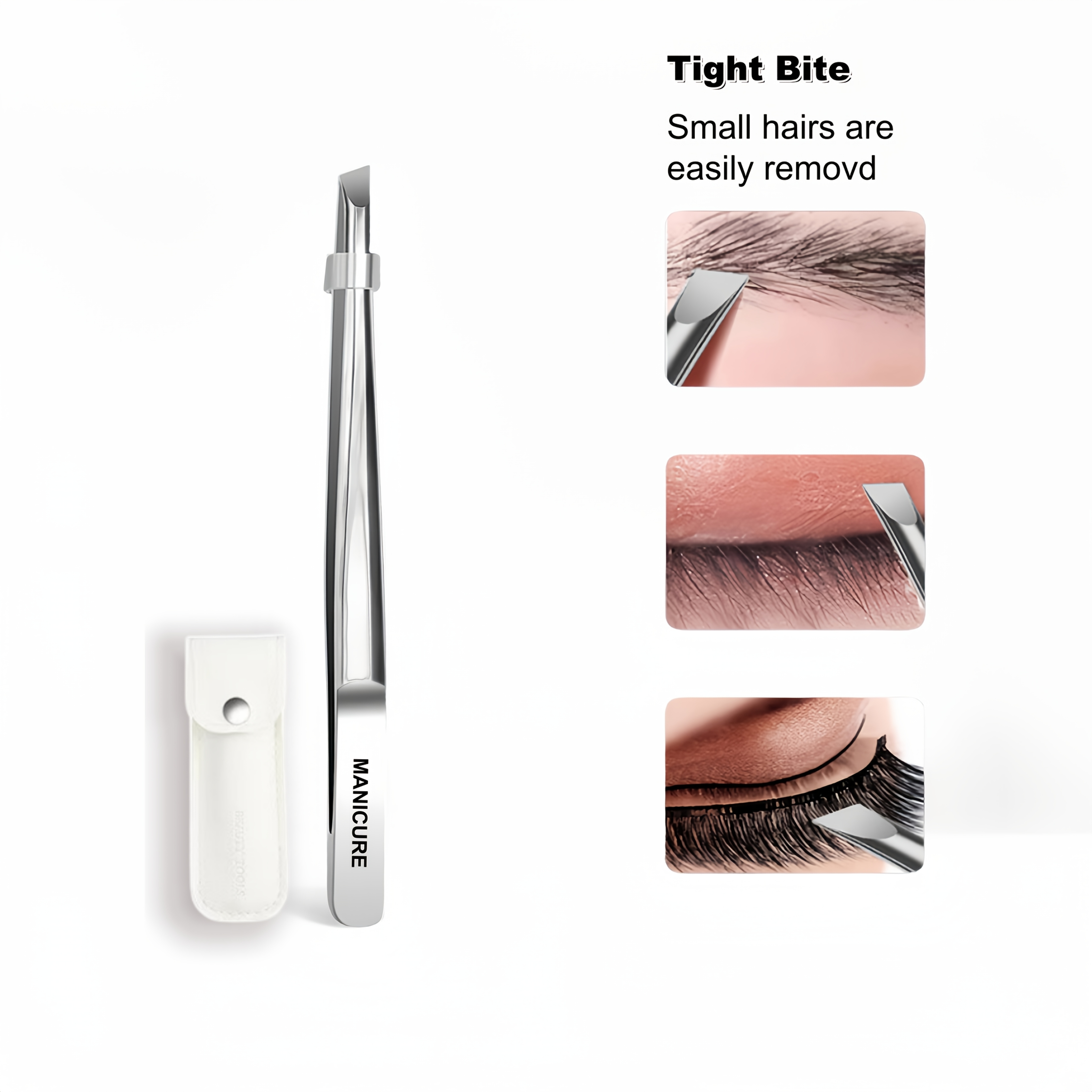 Stainless Steel Eyebrow Clip A - Hair Care Tools のレビューと価格