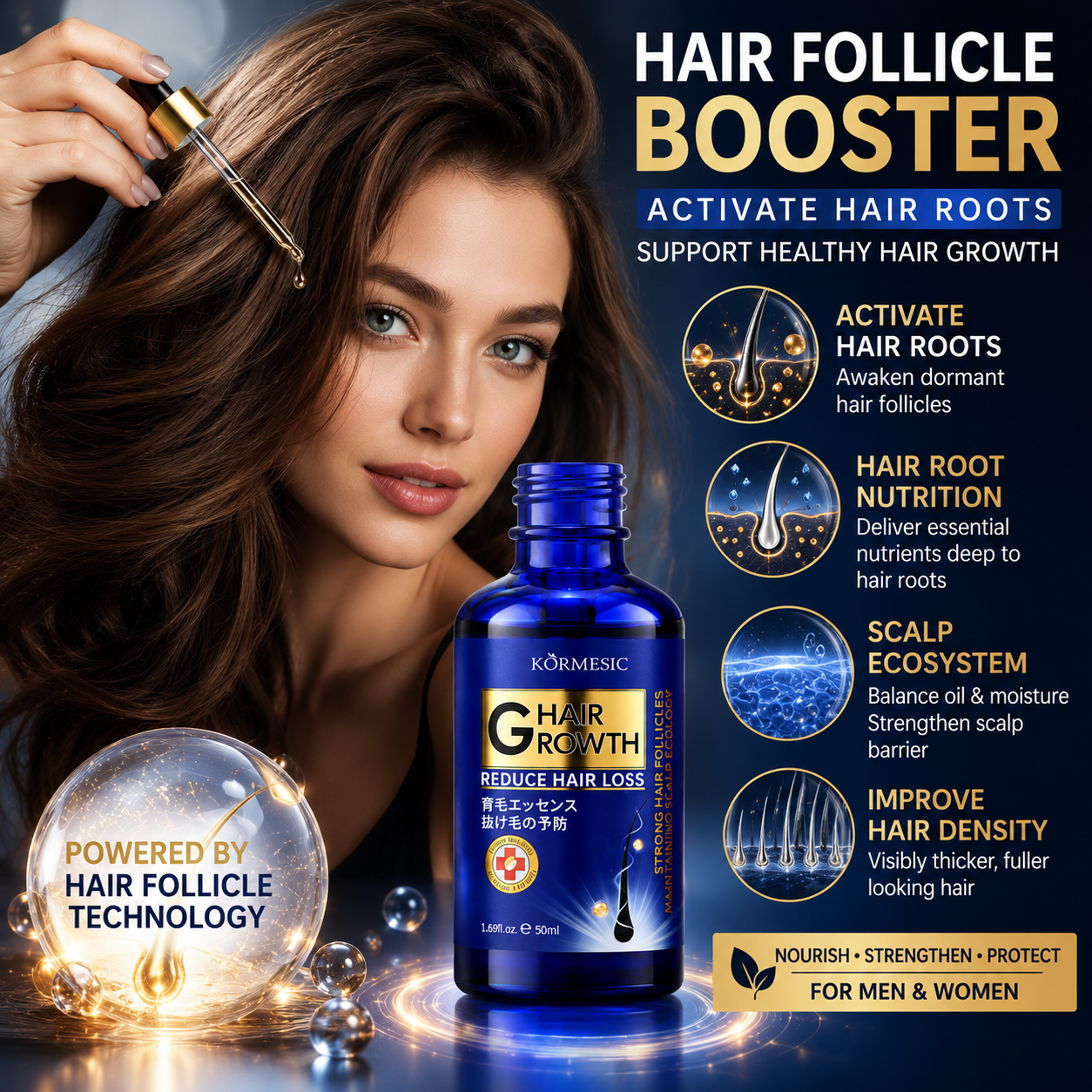 Hair Growth Serum Anti Hair Lo - Hair Care Essence Oil のレビューと価格