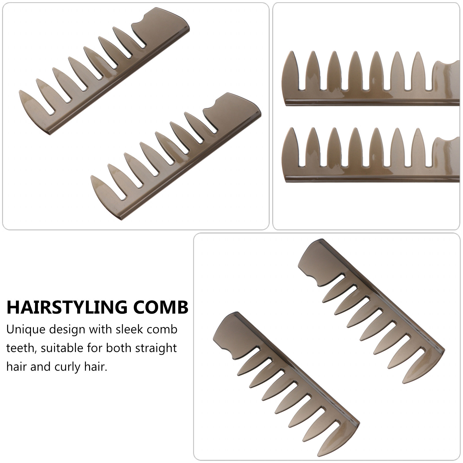 2Pcs Premium Comb for Men Dail - Hair Care Barber Daily のレビューと価格