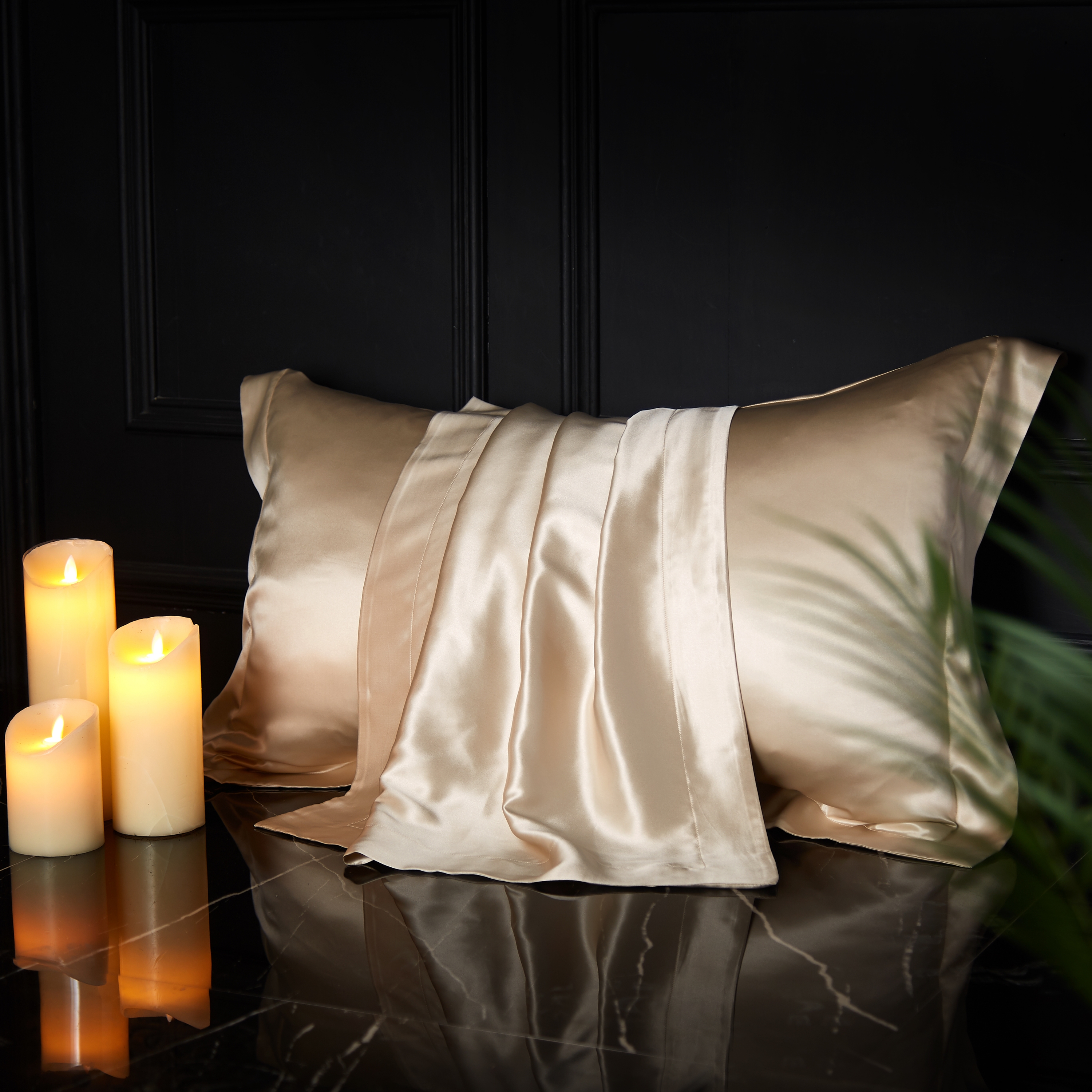 Mulberry Silk Pillowcase 6A Gr - Hair Care Logo のレビューと価格