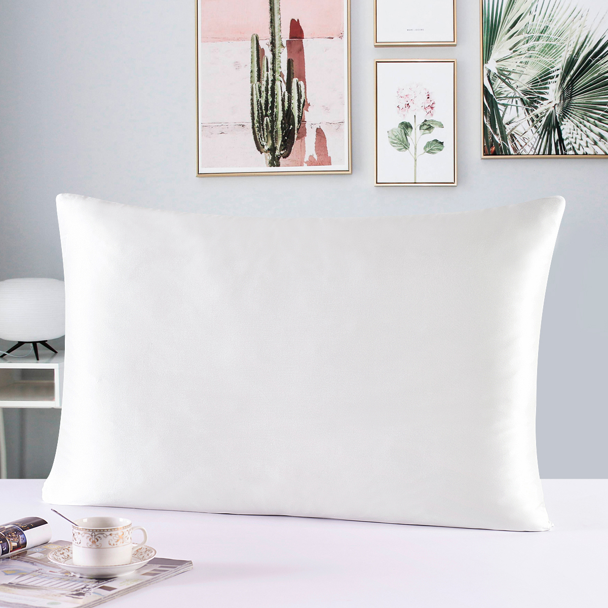 100% Nature Mulberry Silk Pill - Satin Pillowcase Silk のレビューと価格
