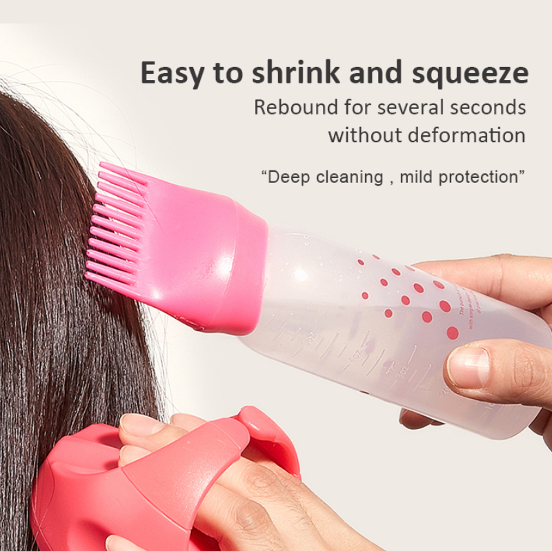 2pcs/set Silicone shampoo bott - Hair Care Brand のレビューと価格