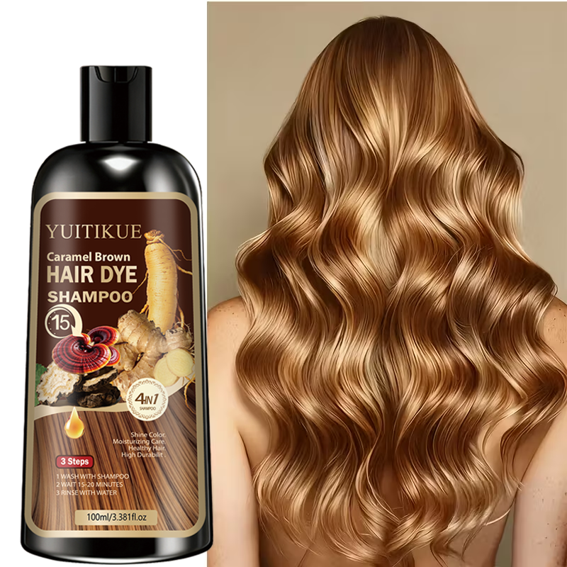 YUITIKUE Caramel Brown Hair Dy - Hair Care Ginseng のレビューと価格