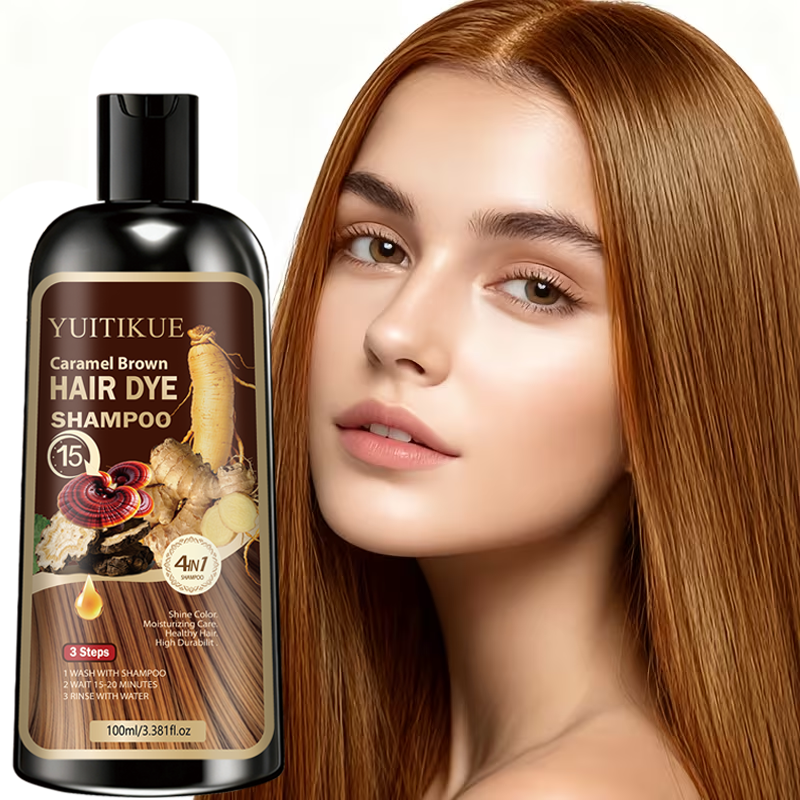 YUITIKUE Caramel Brown Hair Dy - Hair Care Ginseng のレビューと価格