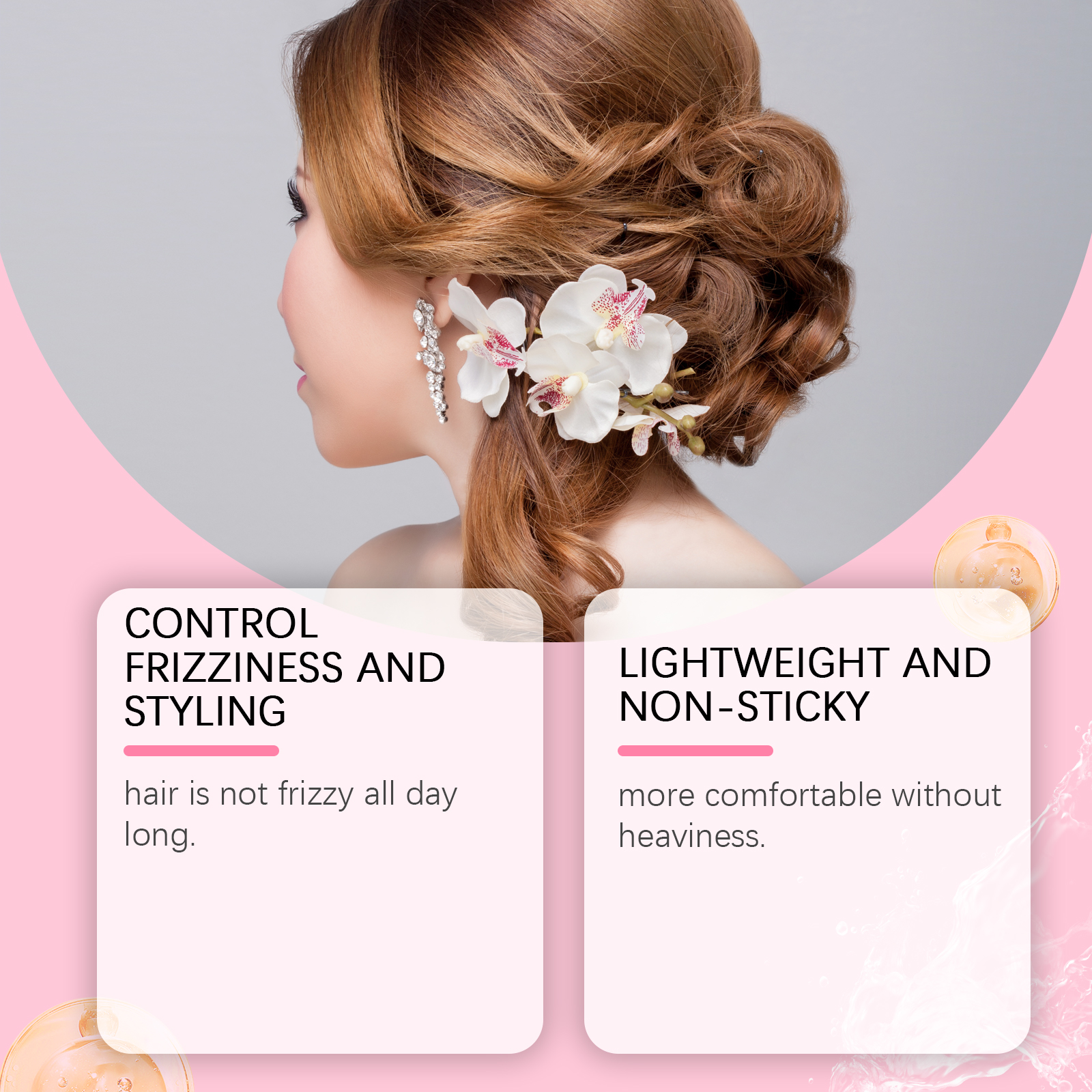 3in1 Hair Styling Cream Long L - Edge Control Gel のレビューと価格