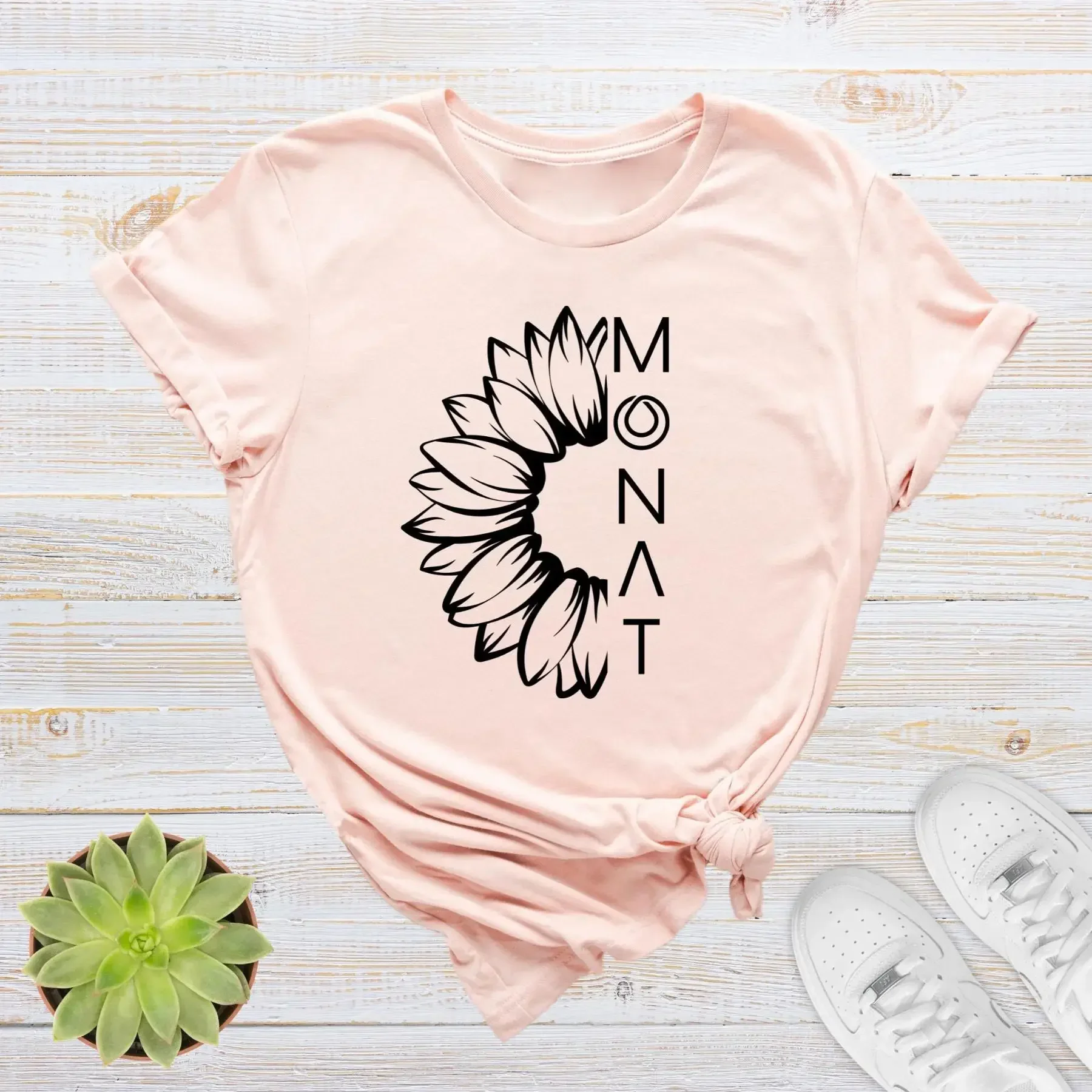 MonaT T Shirt Sunflower Hair C - Hair Care Logo のレビューと価格