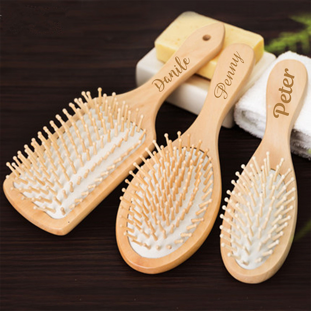 Personalized Comb Hair Brush P - Hair Care Logo のレビューと価格