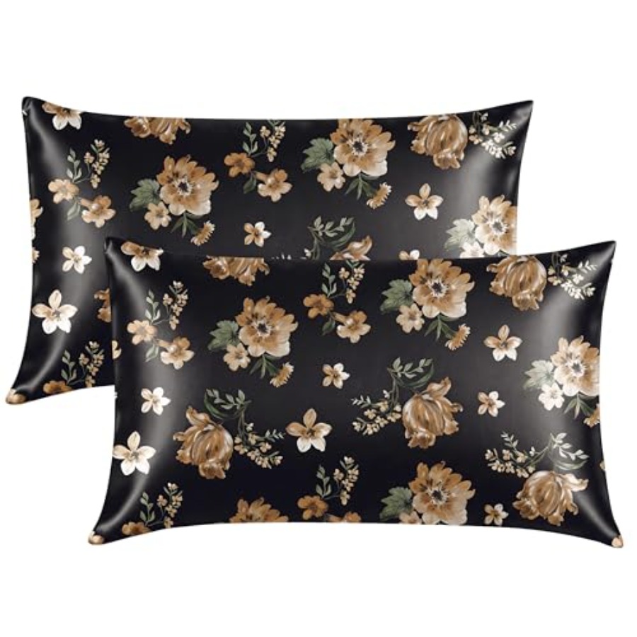 Satin Pillowcase for Hair and  - Satin Pillowcase Silk のレビューと価格