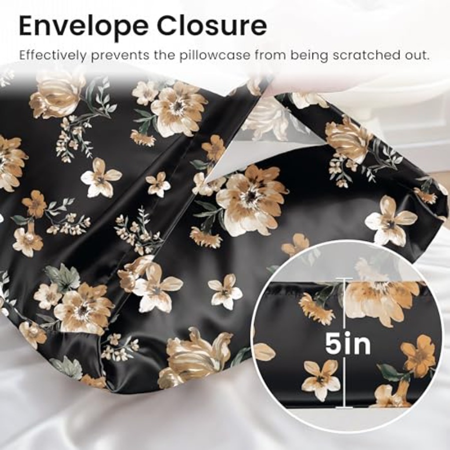 Satin Pillowcase for Hair and  - Satin Pillowcase Silk のレビューと価格
