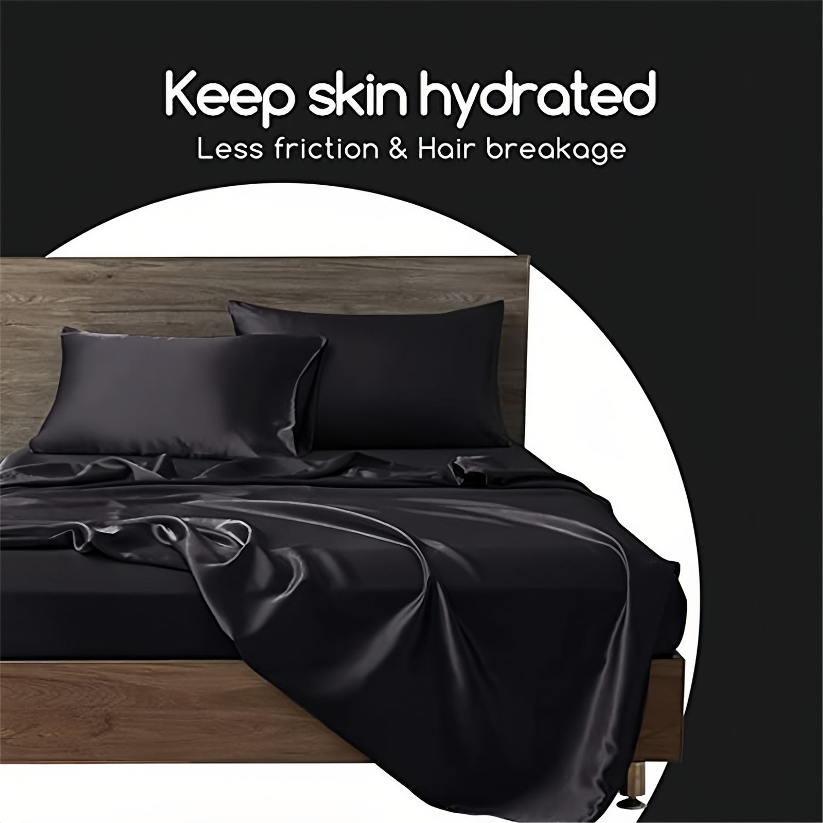 2-piece satin silk pillowcases - Satin Pillowcase Silk のレビューと価格