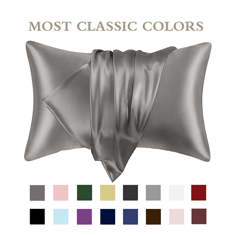 Simulated Silk Pillowcases Sil - Satin Pillowcase Silk のレビューと価格