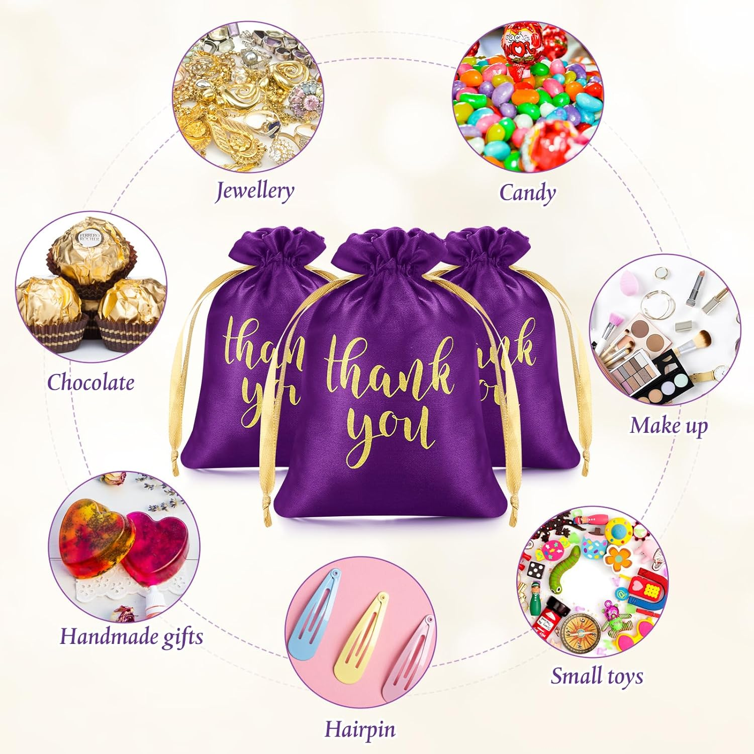 Custom Logo 25x30cm Silk Satin - Hair Care Logo のレビューと価格