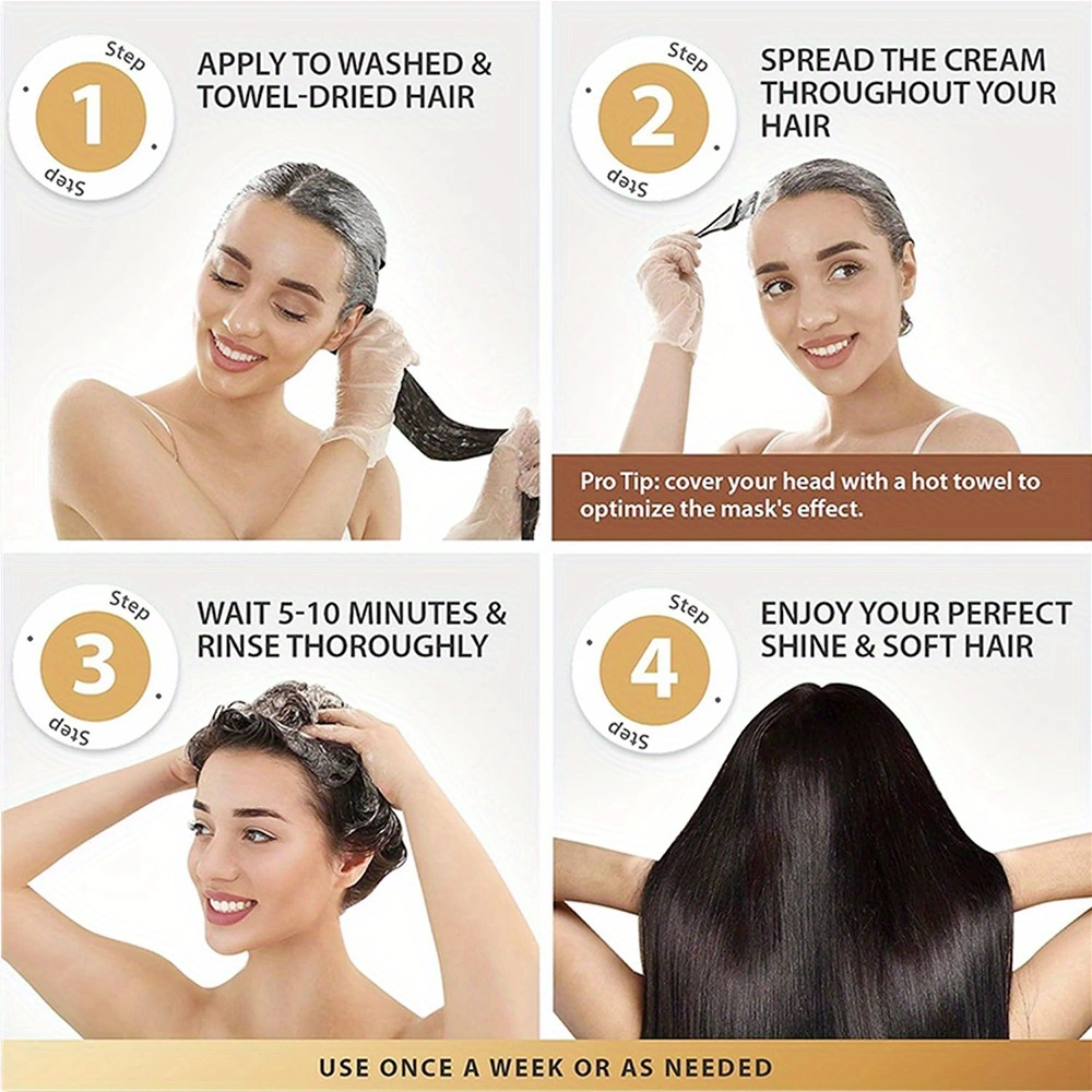 2 Pack GZE Collagen Keratin Ha - Deep Conditioner Mask のレビューと価格