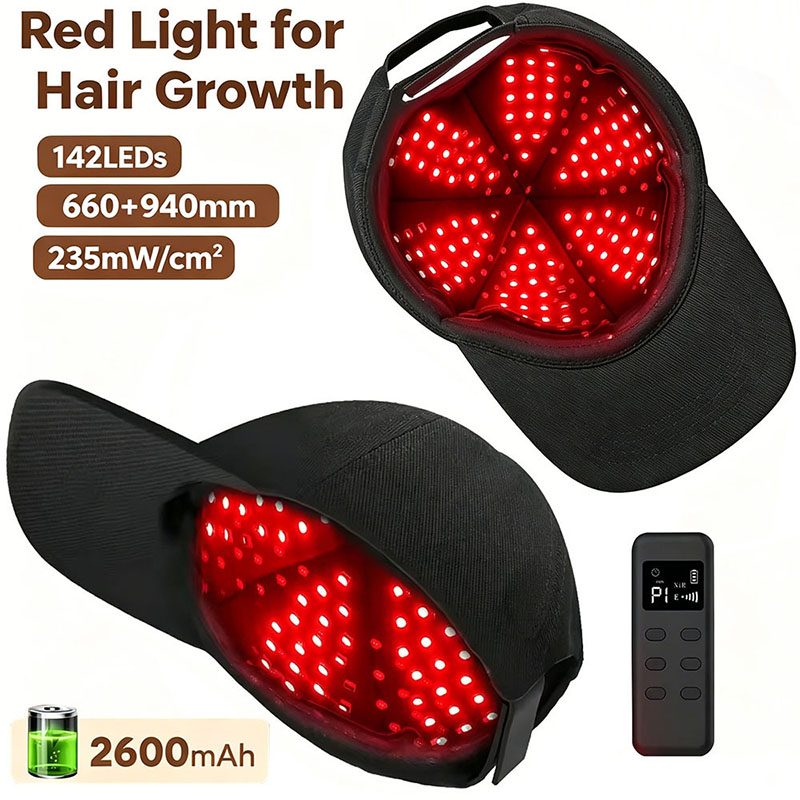 LED Red Light Therapy Hat For  - Hair Care Frizzy Hair のレビューと価格