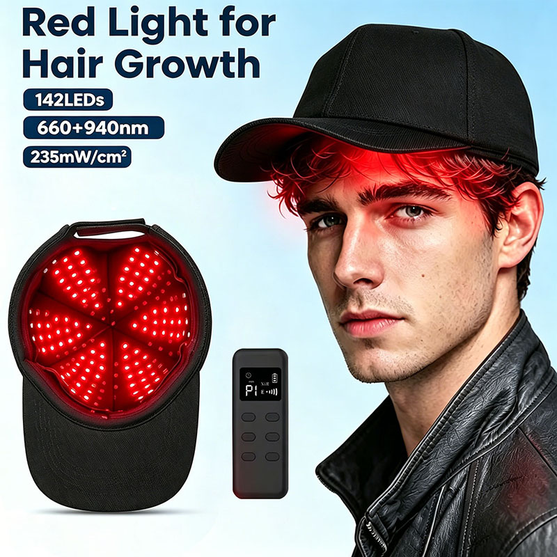 LED Red Light Therapy Hat For  - Hair Care Frizzy Hair のレビューと価格