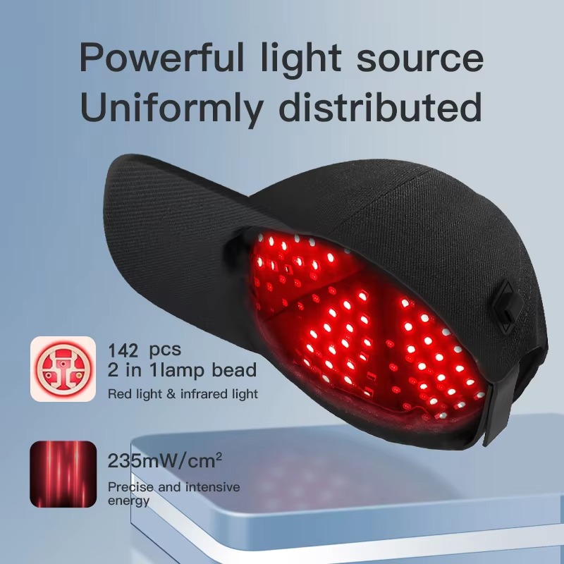LED Red Light Therapy Hat For  - Hair Care Frizzy Hair のレビューと価格