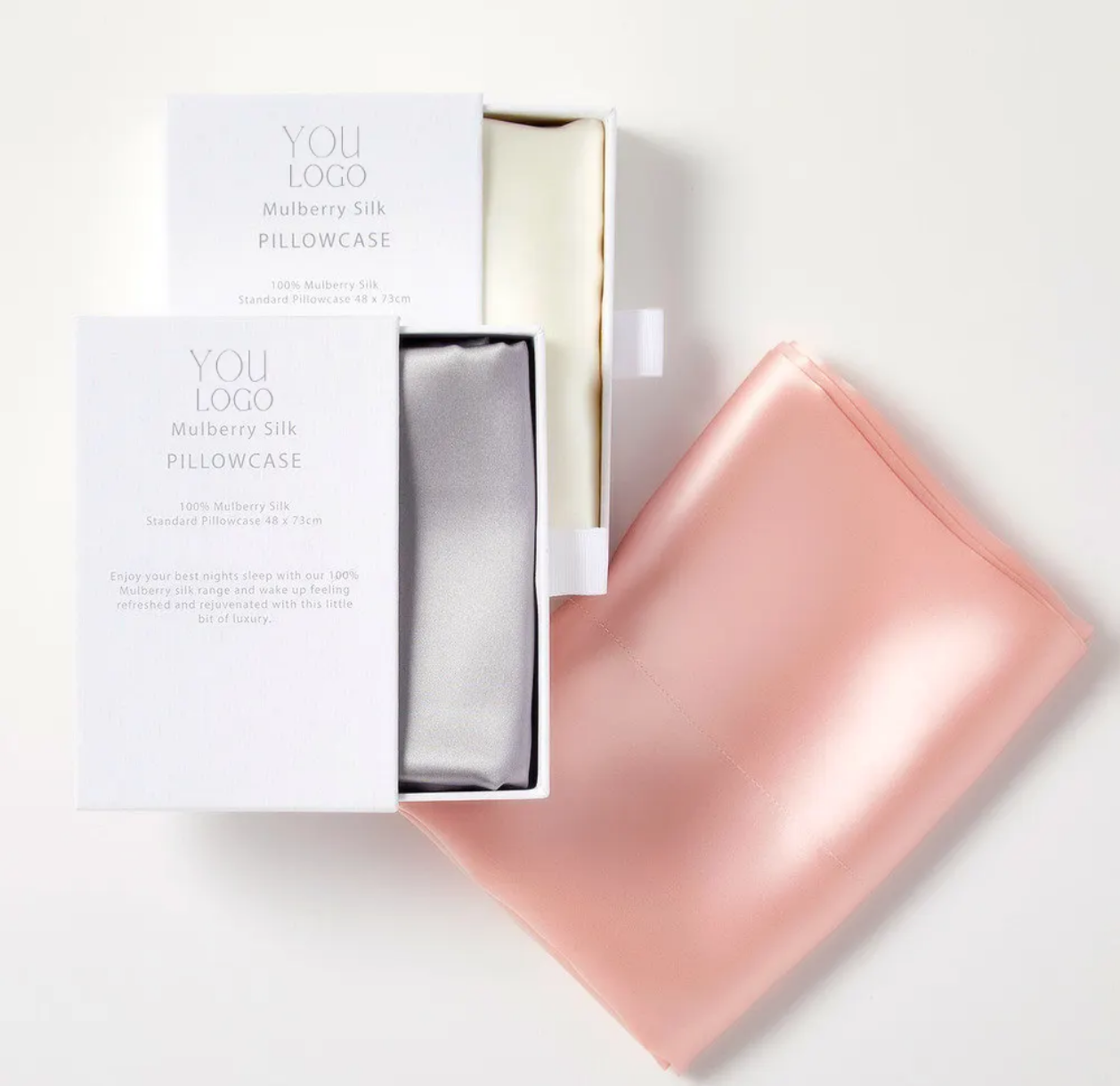 100% Pure Mulberry Silk Pillow - Satin Pillowcase Silk のレビューと価格