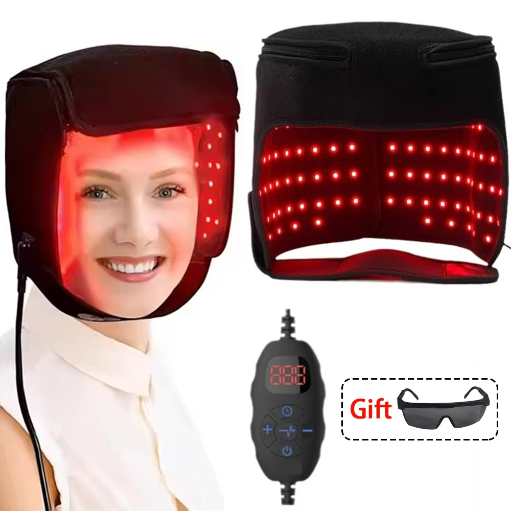 LED Red Light Therapy Hat For  - Hair Care Frizzy Hair のレビューと価格