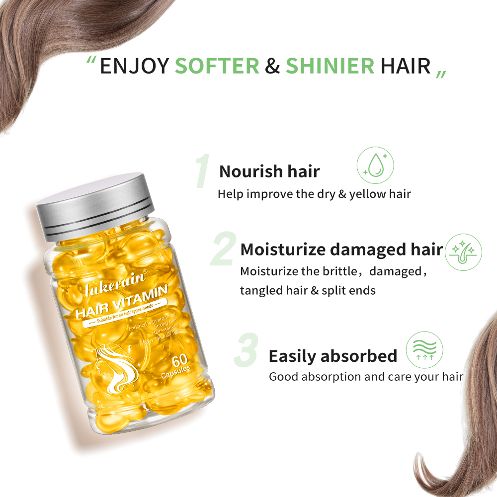 6 Bottles Vitamin Oil Hair Car - Hair Care Essence Oil のレビューと価格