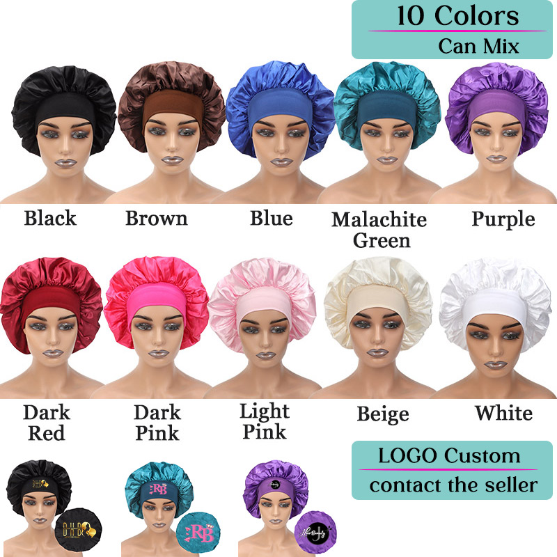 Silk Bonnet For Hair Care Pers - Hair Care Logo のレビューと価格