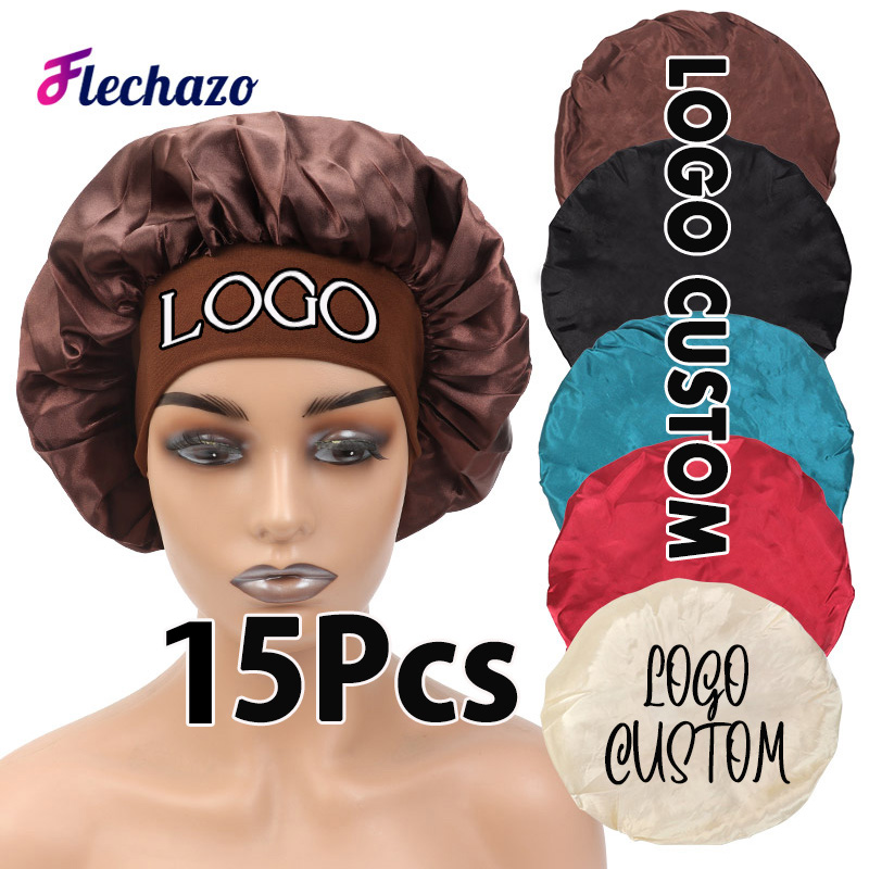 Silk Bonnet Satin Hair Bonnets - Hair Care Logo のレビューと価格