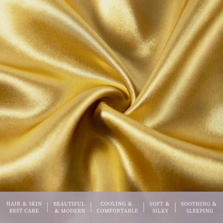 Satin Pillowcases Standard Set - Satin Pillowcase Silk のレビューと価格