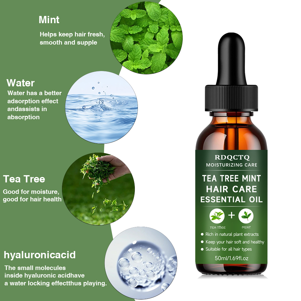 Tea Tree & Peppermint Hair Car - Hair Care Essence Oil のレビューと価格