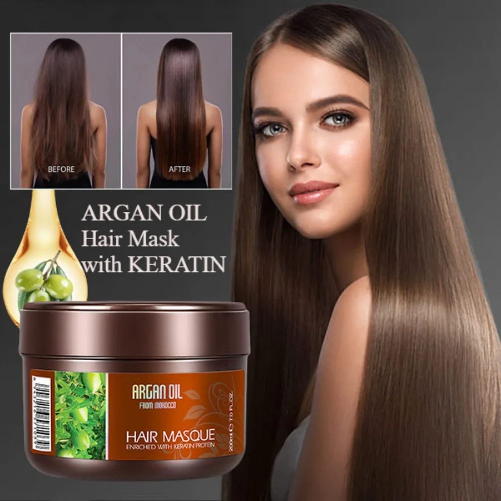 Keratin Argan Oil Hair Mask De - Deep Conditioner Mask のレビューと価格