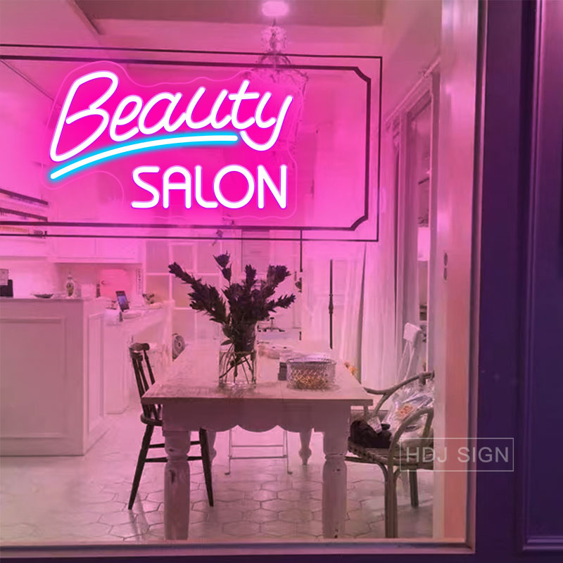 Custom Hair Salon LED Neon Sig - Hair Care Logo のレビューと価格
