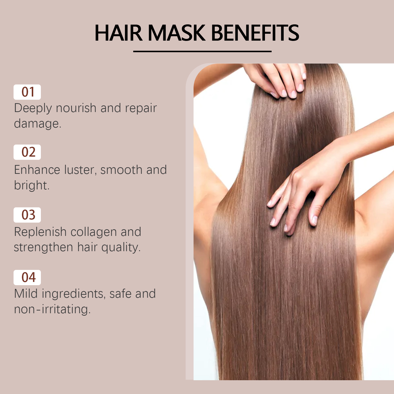 Collagen Hair Mask Deep Repair - Deep Conditioner Mask のレビューと価格