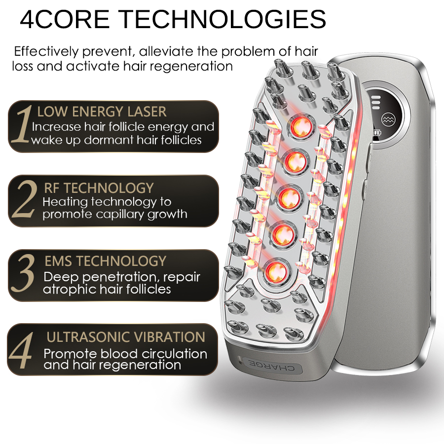Laser Hair Growth Comb Electri - Hair Care Brand のレビューと価格
