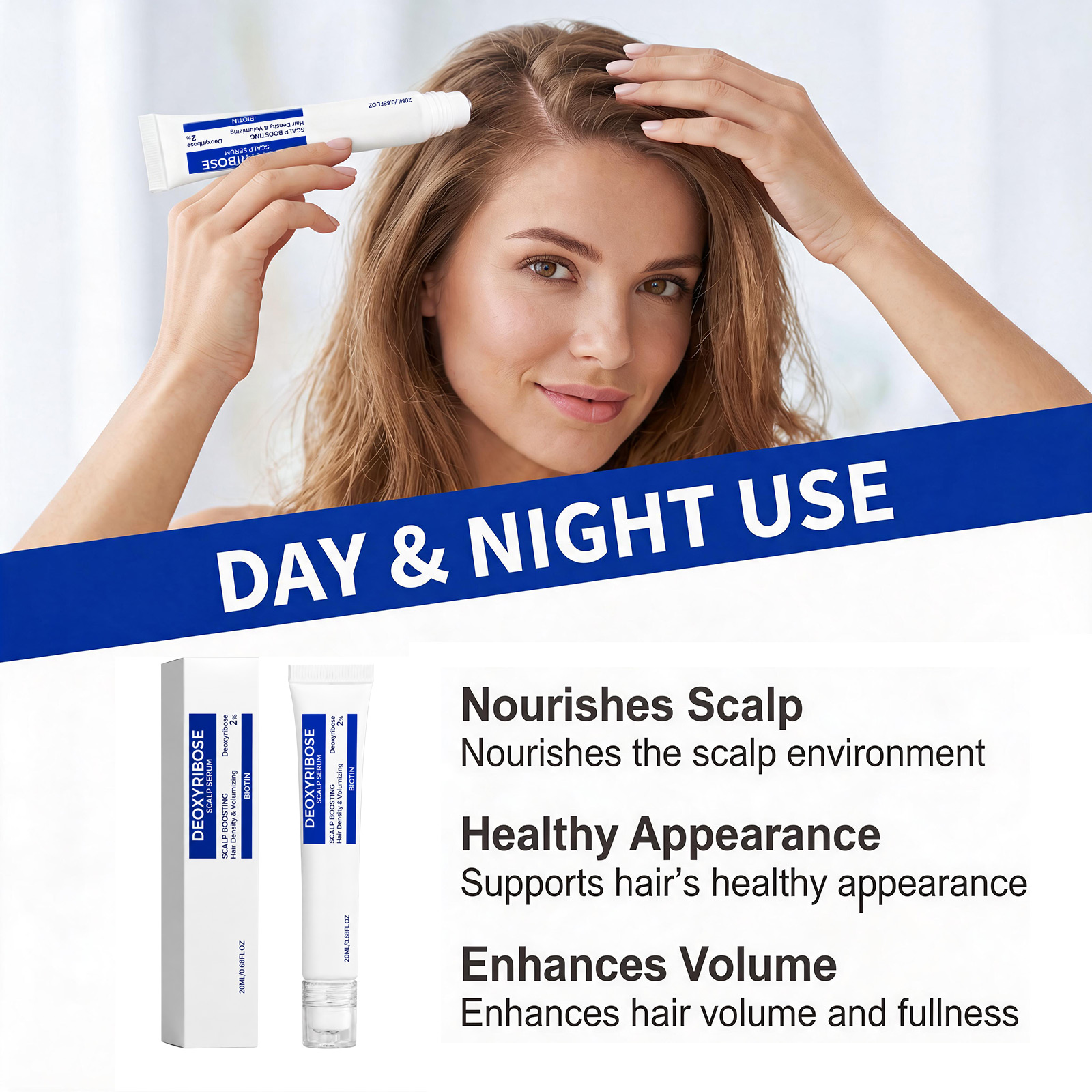 Scalp Serum with Deoxyribose A - Hair Care Essence Oil のレビューと価格