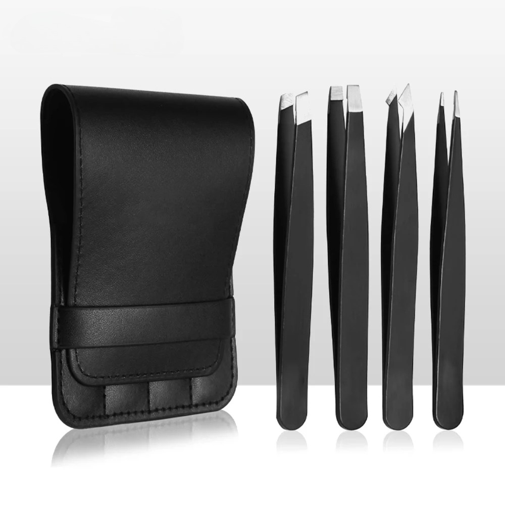 4PCS Tweezers Set Professional - Hair Care Tools のレビューと価格