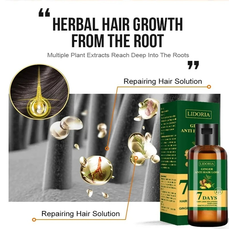Ginger Hair Growth Products Fa - Hair Care Essence Oil のレビューと価格
