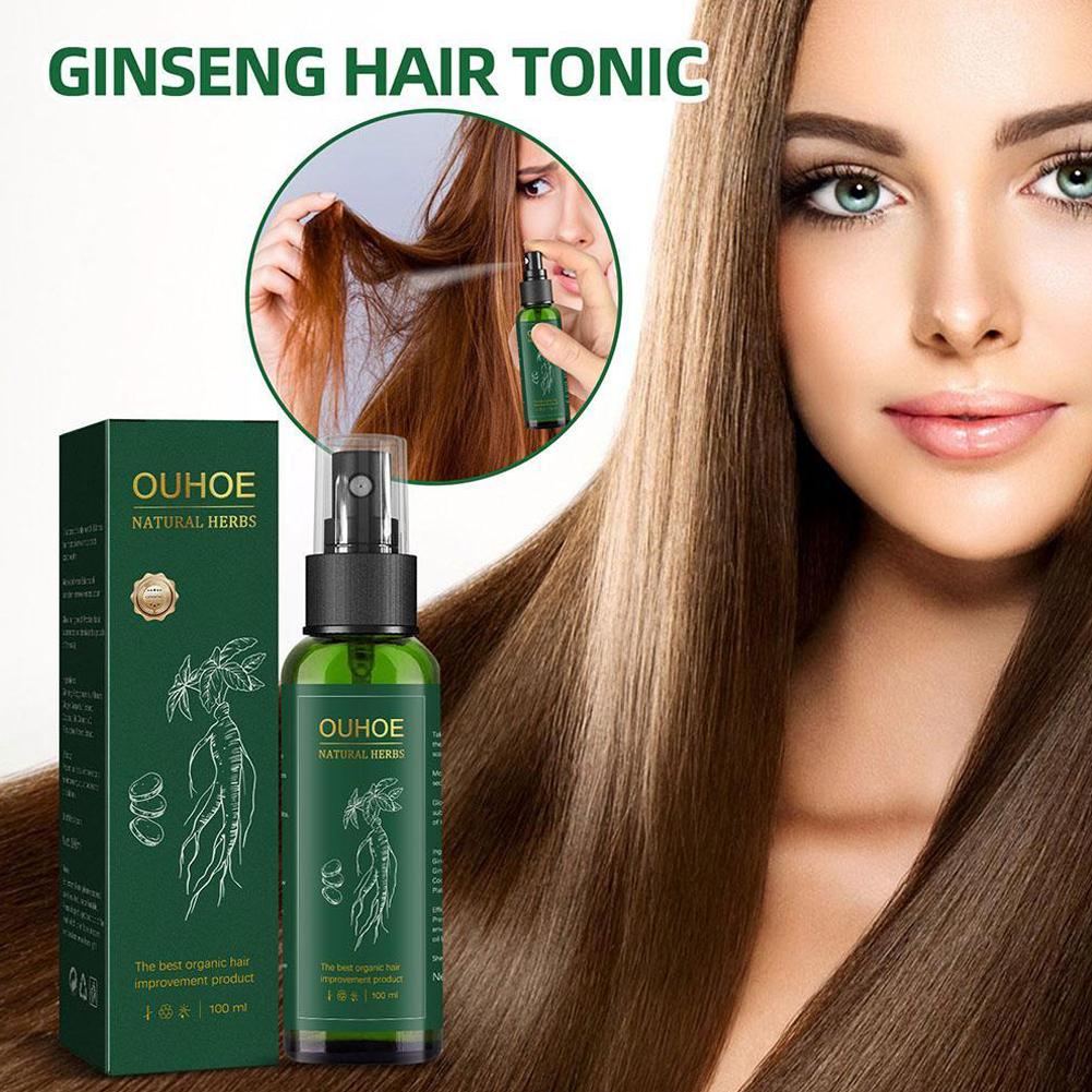 1/2/3pcs Ginseng Hair Serum Fo - Hair Care Ginseng のレビューと価格